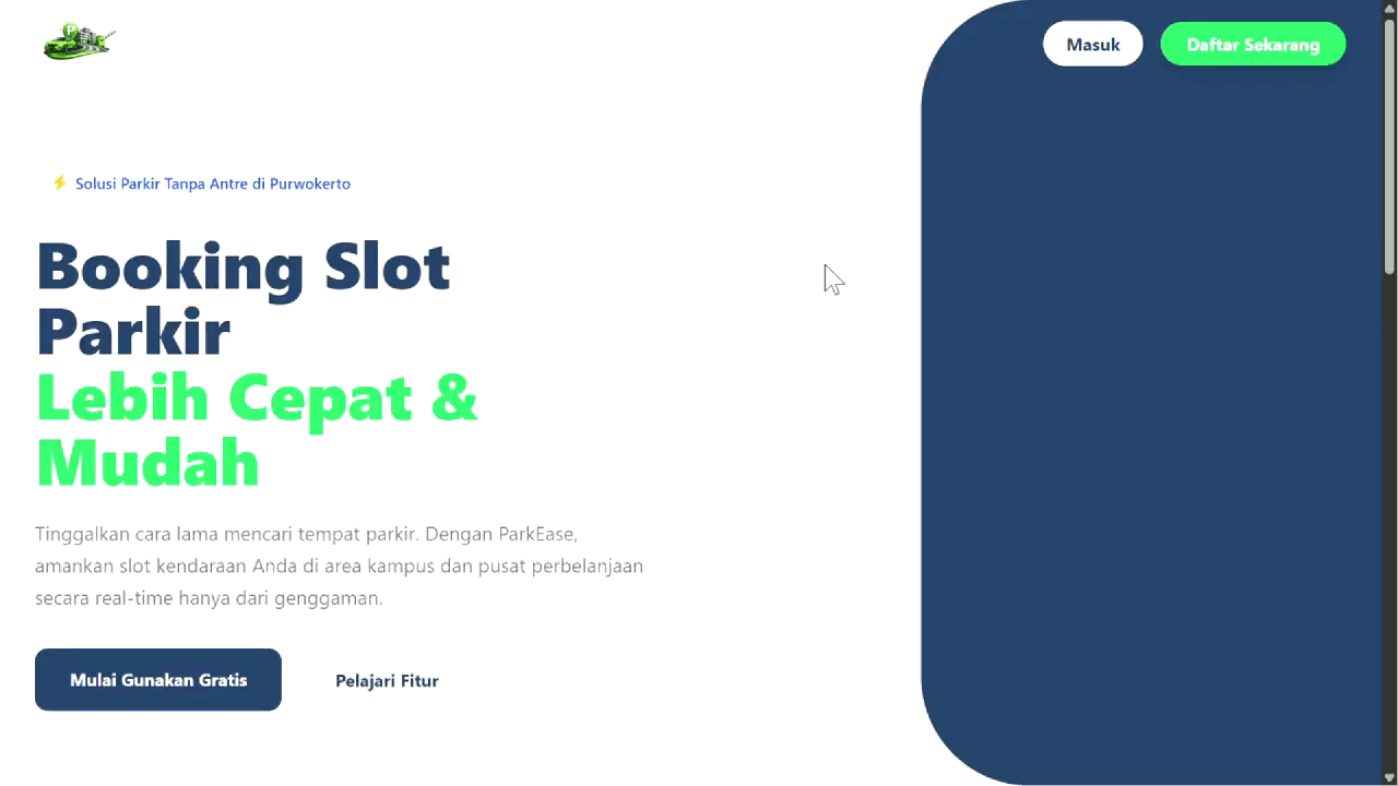 Website Manajemen Parkir